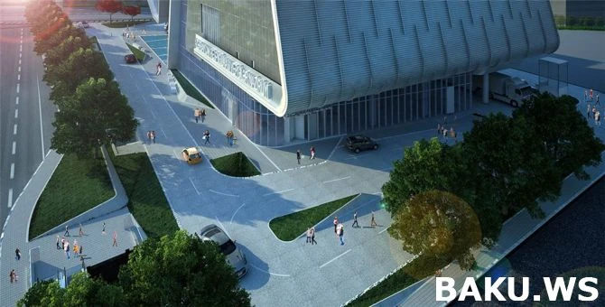 В Баку строится грандиозное здание Министерства налогов