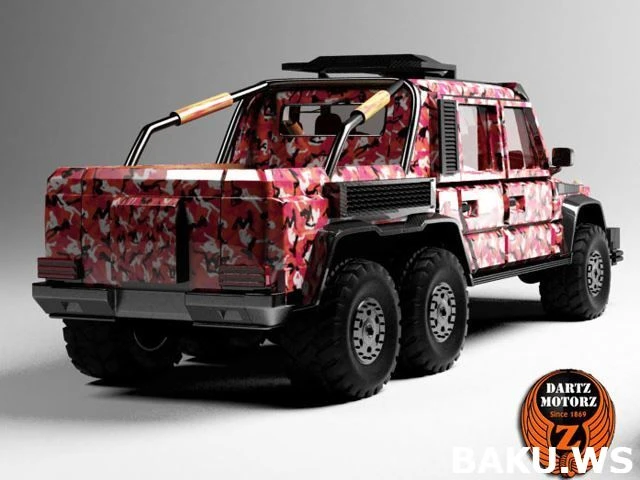 Так в России задешево имитируют G 63 AMG 6x6