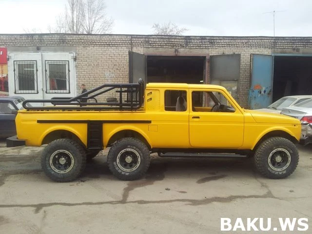 Так в России задешево имитируют G 63 AMG 6x6
