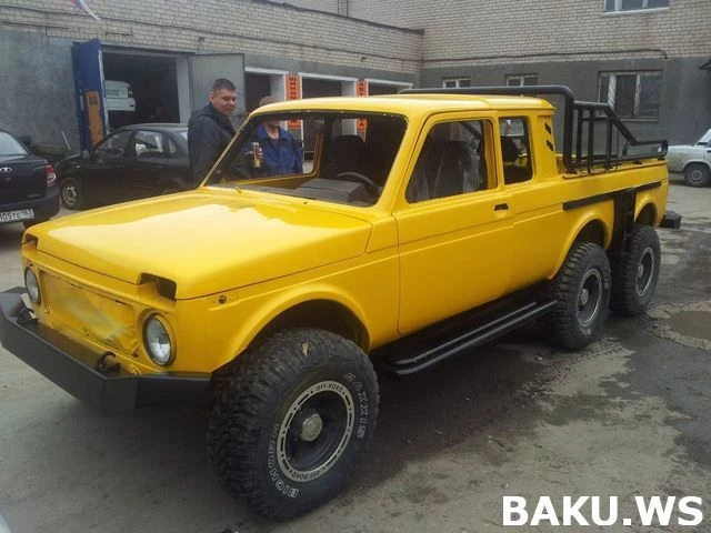 Так в России задешево имитируют G 63 AMG 6x6