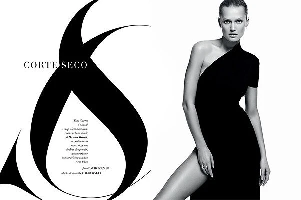 Тони Гаррн на страницах издания Harper’s Bazaar Brazil