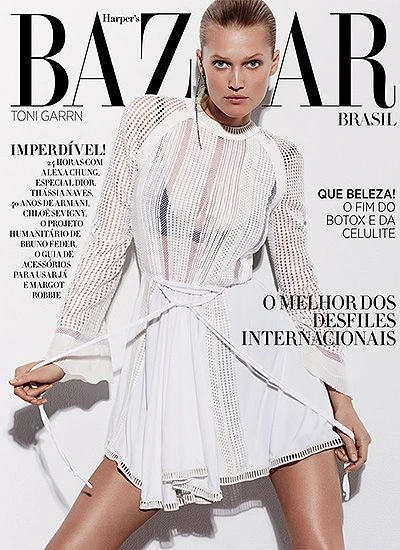 Тони Гаррн на страницах издания Harper’s Bazaar Brazil