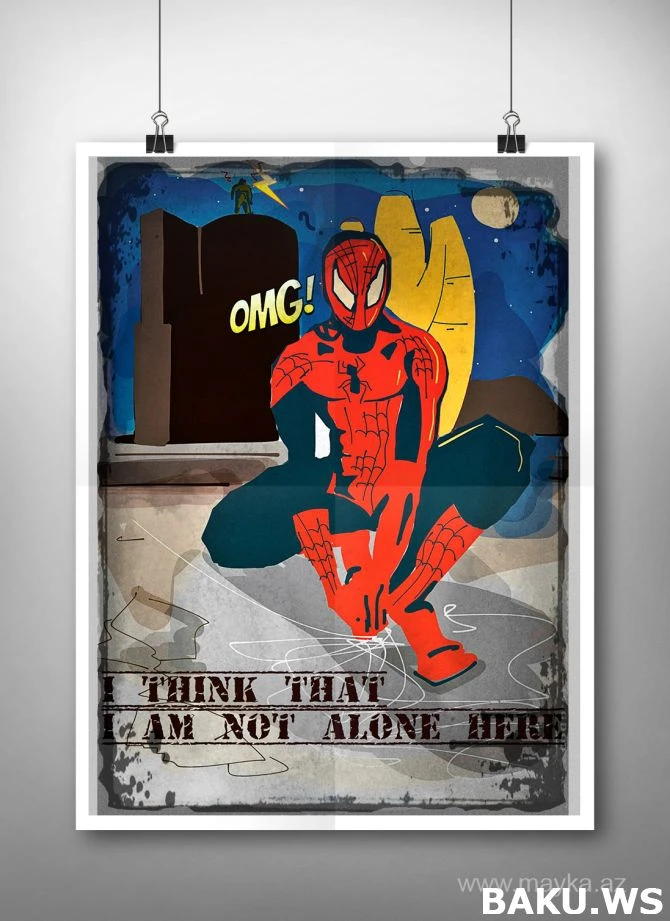 Герои комиксов Marvel в Баку