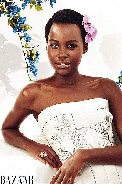 Люпита Нионго в майском номере Harper's Bazaar