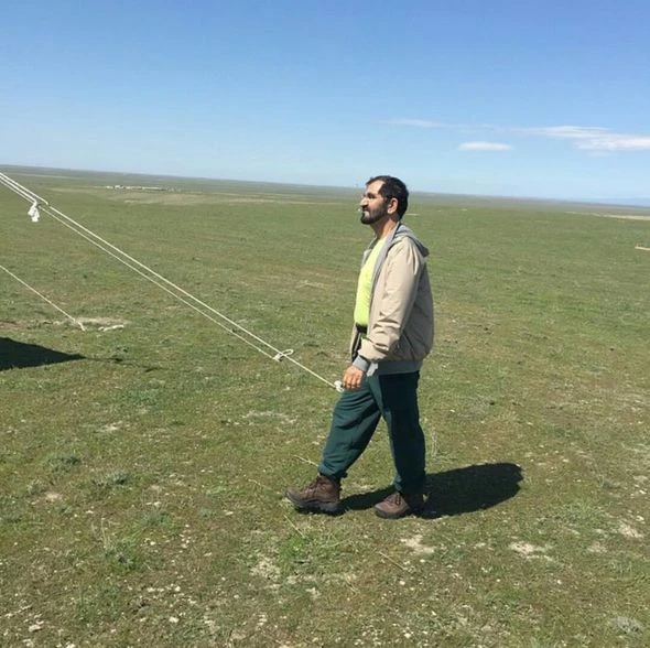Ərəb şeyxi də Azərbaycanda ova çıxdı (video)