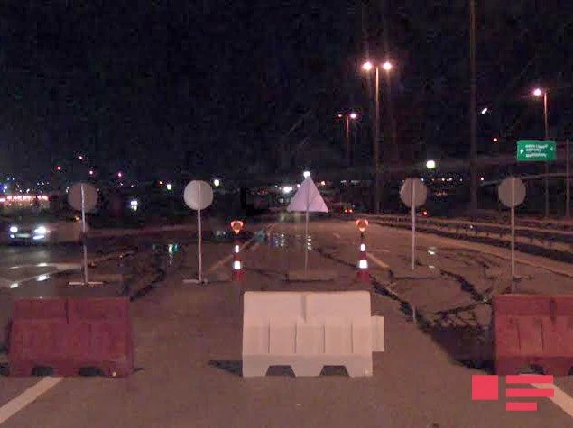 В Баку перекрыт проспект Гейдара Алиева