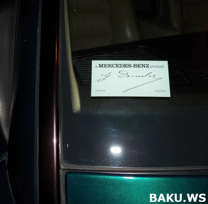 Неподражаемый Baby-Benz за $13 000