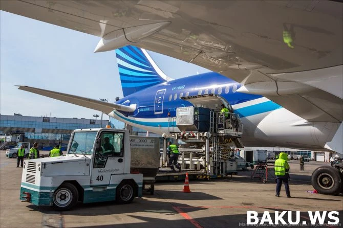 AZAL осуществил первый полет на Dreamliner из Баку в Москву (видео)