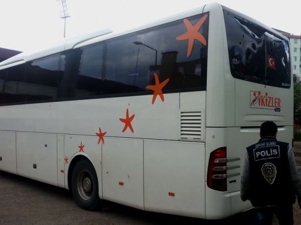 Автобус команды 