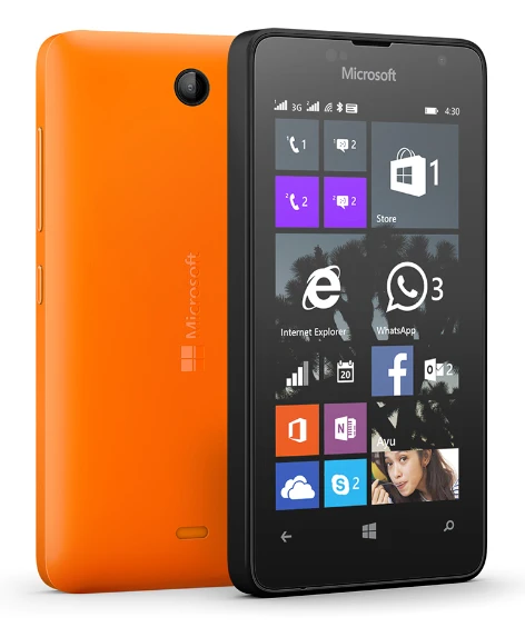Бюджетная новинка Lumia 430 на две сим-карты
