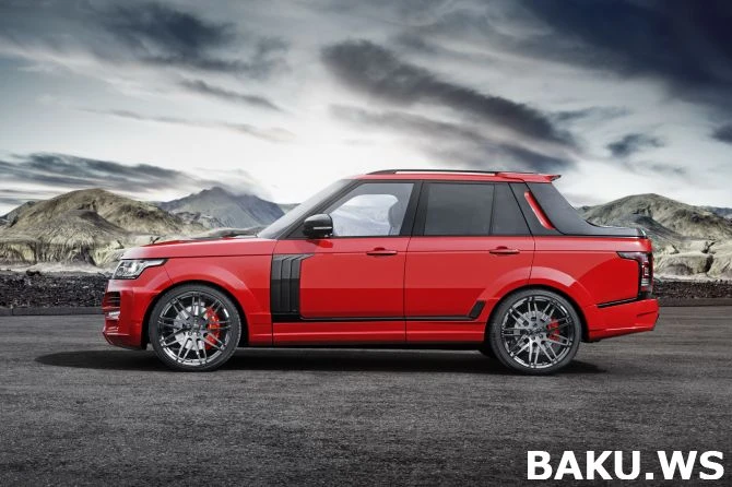 Модный пикап Range Rover от ателье Startech