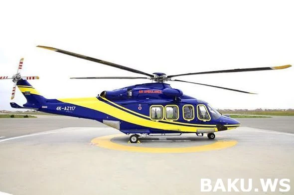 Медицинские вертолеты будут патрулировать небо над Баку в дни Евроигр (Обновлено)