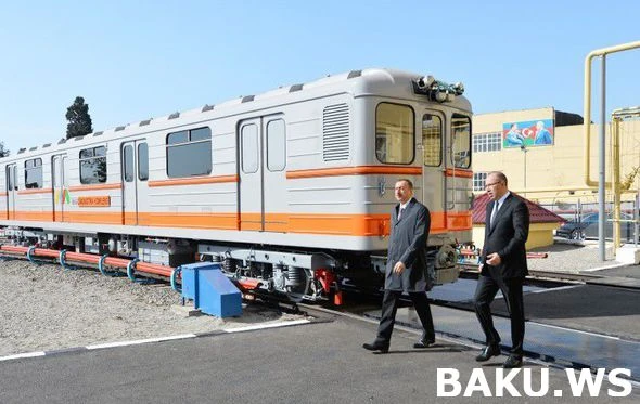 Президент Азербайджана побывал в метро