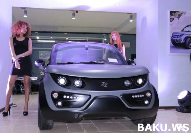 Ekomobil - В Баку состоялась презентация экономичного Tazzari Zero (видео)