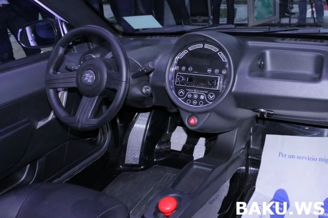 Ekomobil - В Баку состоялась презентация экономичного Tazzari Zero (видео)