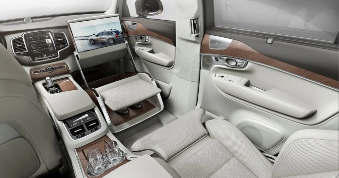 Удобства первого класса в новом Volvo XC90 (видео)