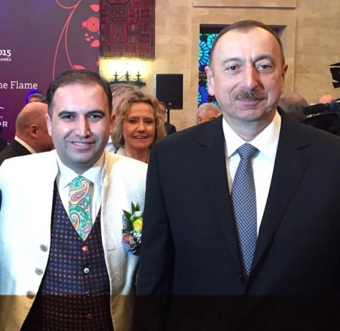 Президент Ильхам Алиев и послы Евроигр зажгли факел (видео)