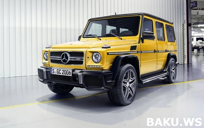 Легендарный Mercedes G-class появится уже в ноябре