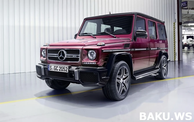 Легендарный Mercedes G-class появится уже в ноябре