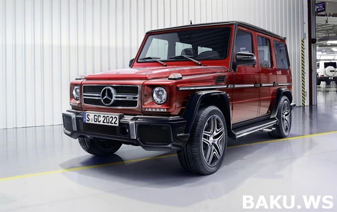 Легендарный Mercedes G-class появится уже в ноябре