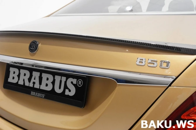Brabus 850 прокатился по Монако с оглушительным рёвом (видео)