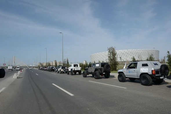 Прошел автопробег по бездорожью, посвященный 