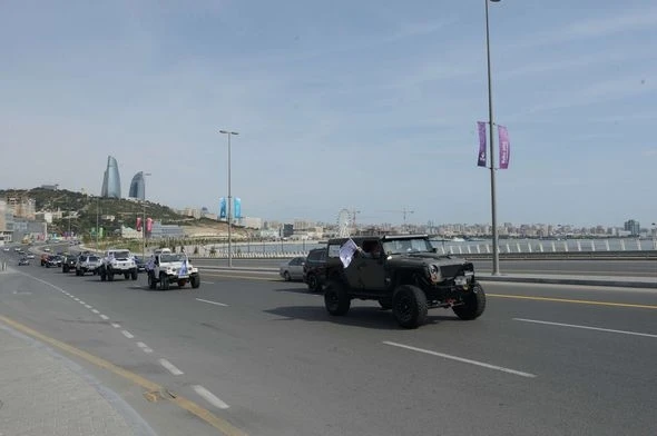 Прошел автопробег по бездорожью, посвященный 