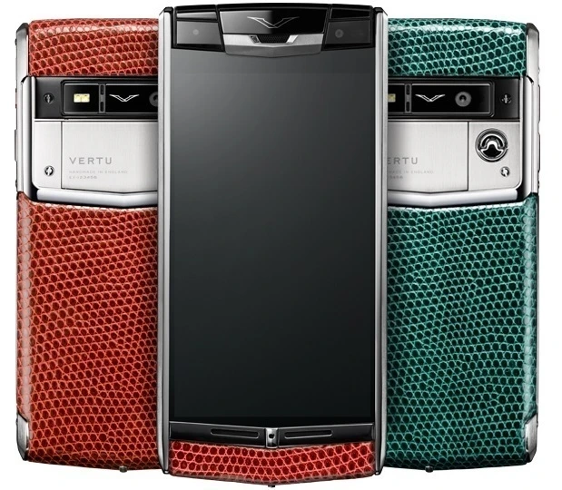 Новая линейка престижных смартфонов Vertu с кожей ящерицы