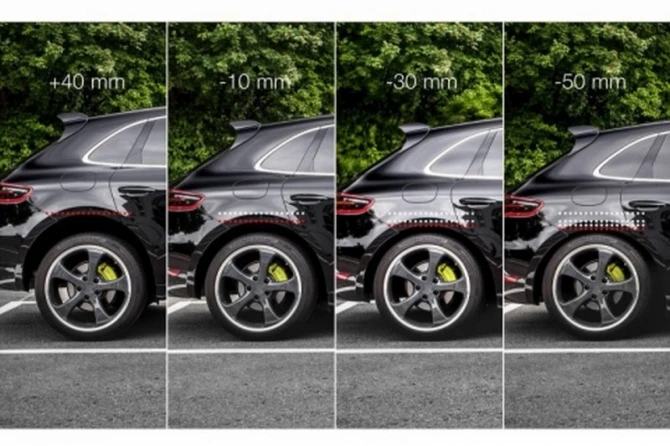 Новая пневмоподвеска для Porsche Macan и Cayenne от TechArt