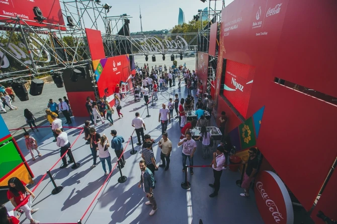 Фан-зона Coca-Cola в рамках Европейских игр «Баку 2015» соберет тысячи людей
