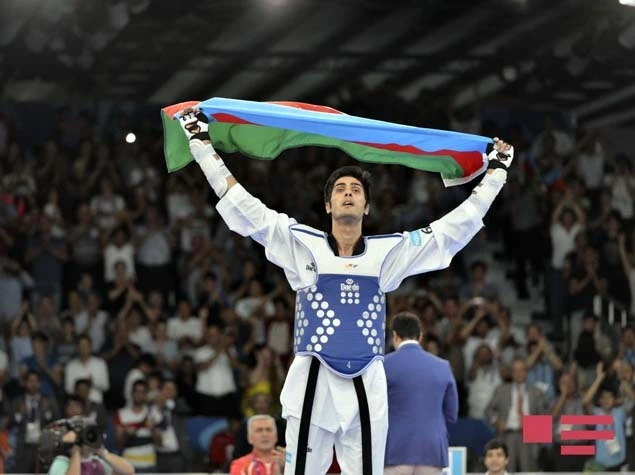 12-ю золотую медаль Азербайджану принес таэквондист Милад Беиджи Харчергани (видео)