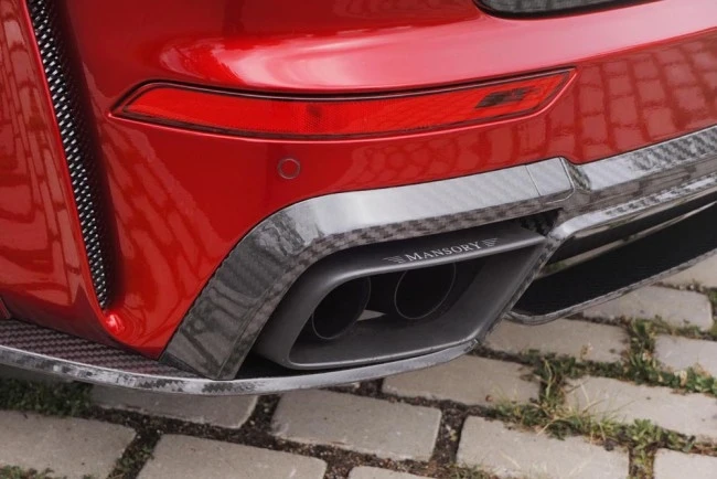 Mansory по максимуму прокачал Cayenne Turbo S