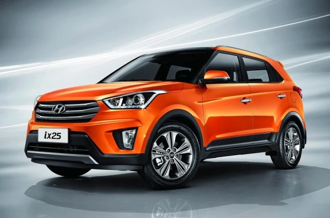 Новинка Hyundai ix25 уже колесит по дорогам Индии