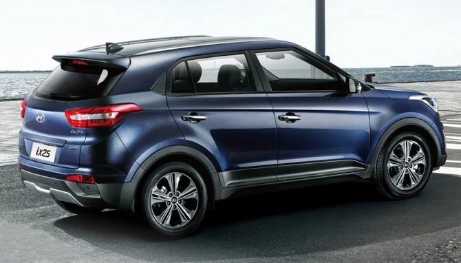 Новинка Hyundai ix25 уже колесит по дорогам Индии