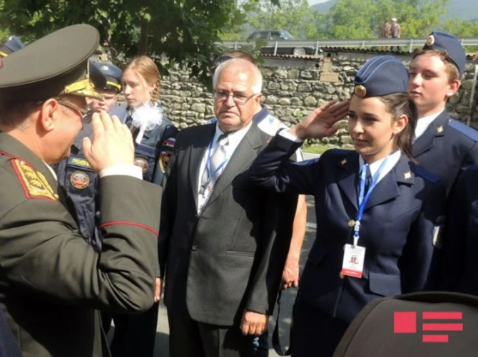 В Габале прошли соревнования молодых спасателей