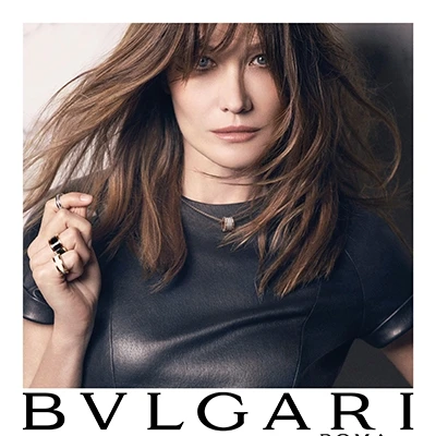 Карла Бруни в новой рекламной кампании Bulgari