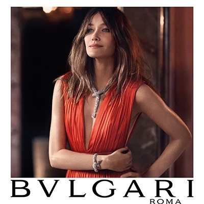 Карла Бруни в новой рекламной кампании Bulgari