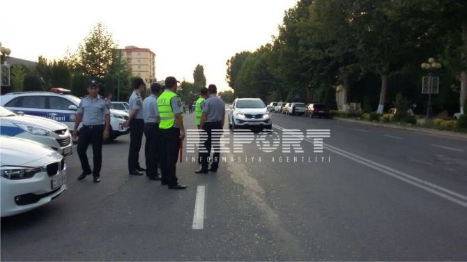 Рейды дорожной полиции продолжаются по всем регионам Азербайджана