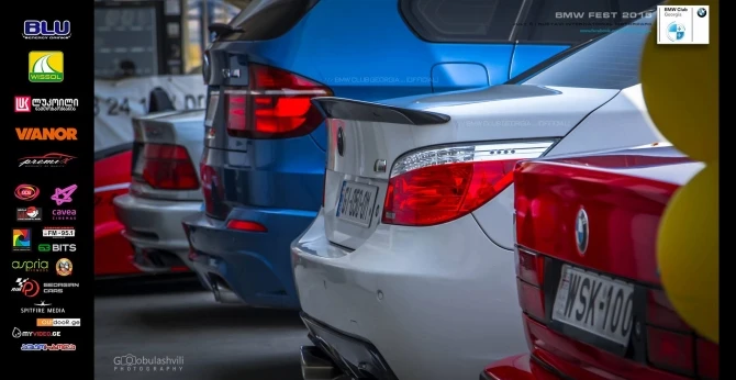 В Грузии прошел автомобильный фестиваль BMW Fest 2015