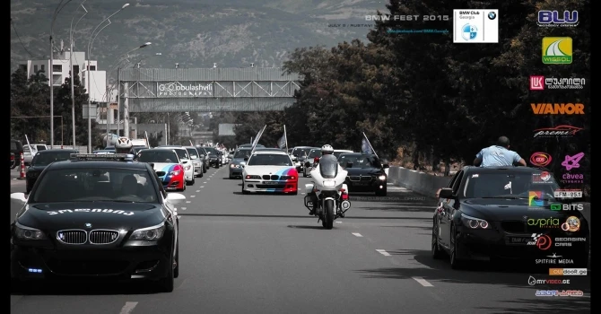 В Грузии прошел автомобильный фестиваль BMW Fest 2015
