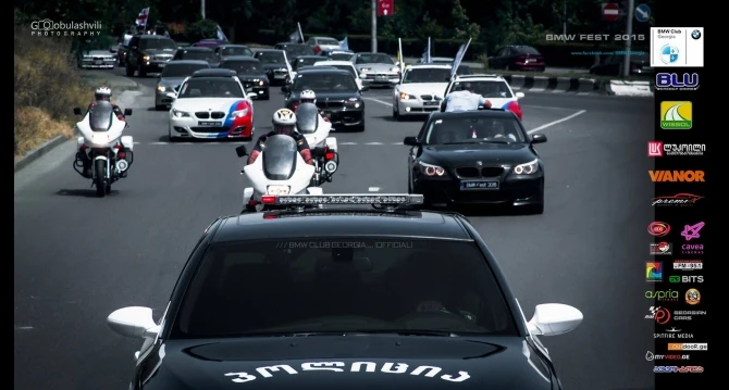 В Грузии прошел автомобильный фестиваль BMW Fest 2015