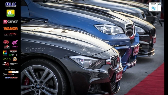 В Грузии прошел автомобильный фестиваль BMW Fest 2015