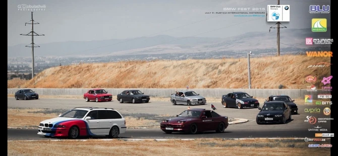 В Грузии прошел автомобильный фестиваль BMW Fest 2015