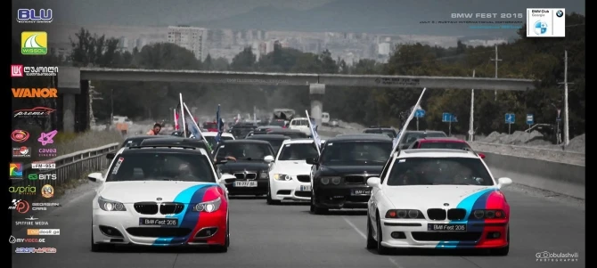 В Грузии прошел автомобильный фестиваль BMW Fest 2015