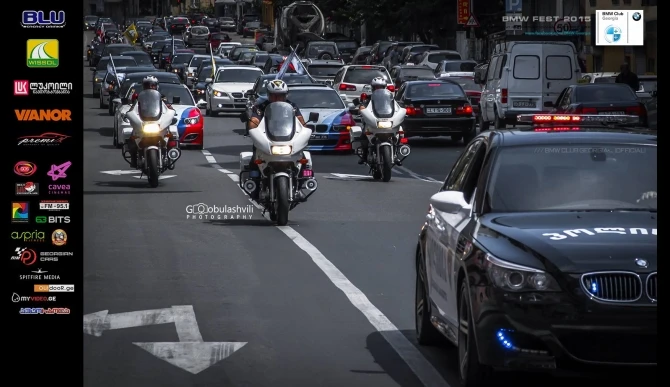 В Грузии прошел автомобильный фестиваль BMW Fest 2015
