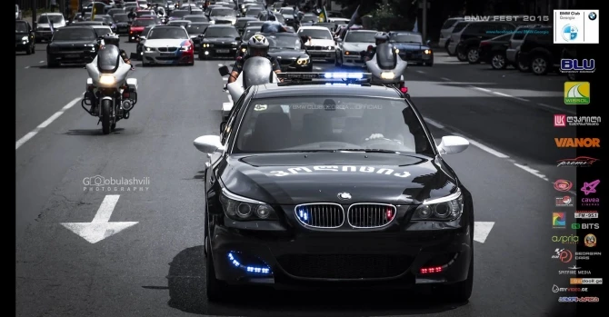 В Грузии прошел автомобильный фестиваль BMW Fest 2015