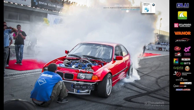 В Грузии прошел автомобильный фестиваль BMW Fest 2015