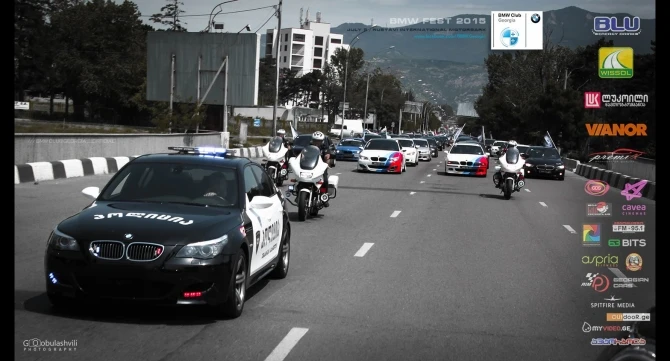 В Грузии прошел автомобильный фестиваль BMW Fest 2015