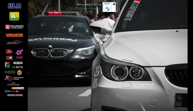 В Грузии прошел автомобильный фестиваль BMW Fest 2015