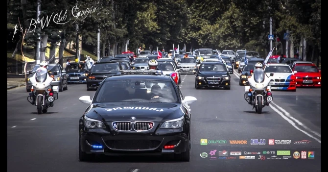 В Грузии прошел автомобильный фестиваль BMW Fest 2015